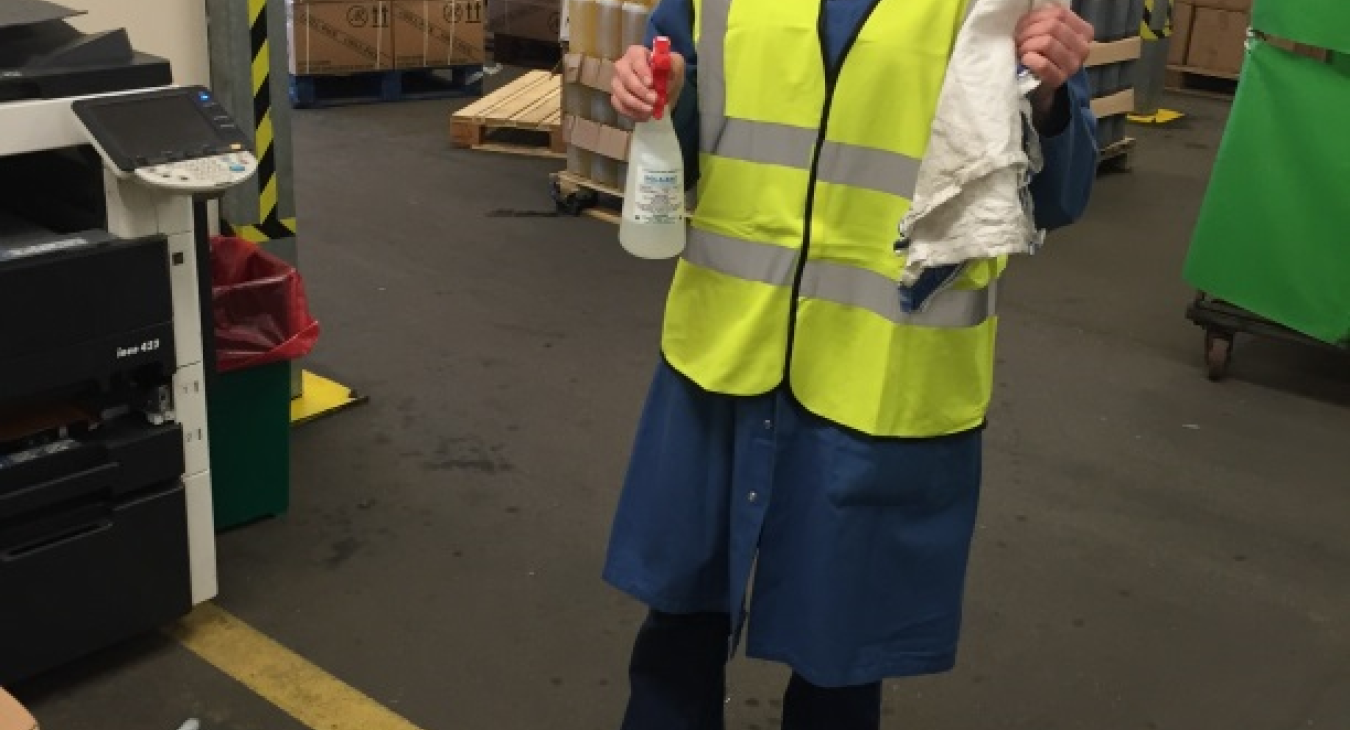 Factory cleaning in Kent, photo 28